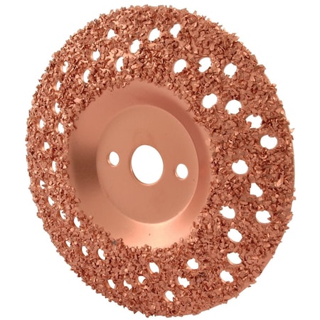 Allstar Performance 7 in. Dia. 16 Grit Rounded Grinding Disc; 0.87 in. Arbor Hole ALL44182